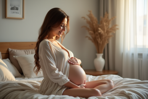 Augmenter poids bébé dans utérus: conseils pour 9e mois de grossesse